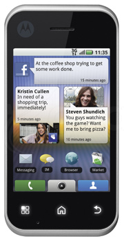 Motorola Backflip gro�